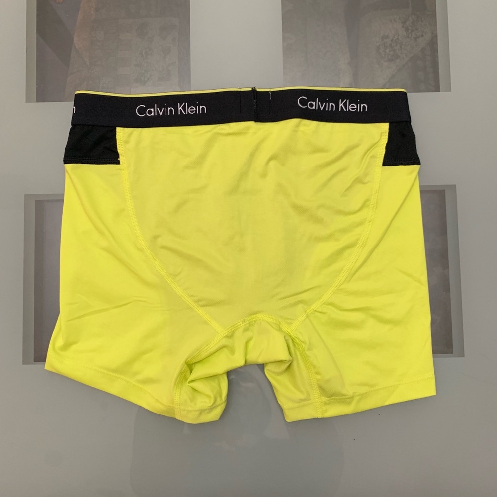 Calvin Klein Boxer Brief #NP19120 GREEN BLACK - Picture 3 of 3